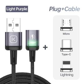 KUULAA Câble de chargeur embout magnétique avec aimant, USB Type C