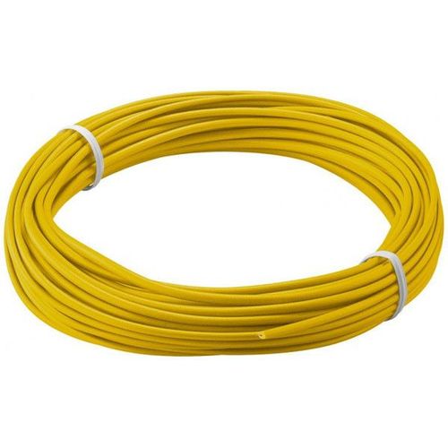 goobay - Câble en vrac - 0.14 mm² - 10 m - jaune - bloqué