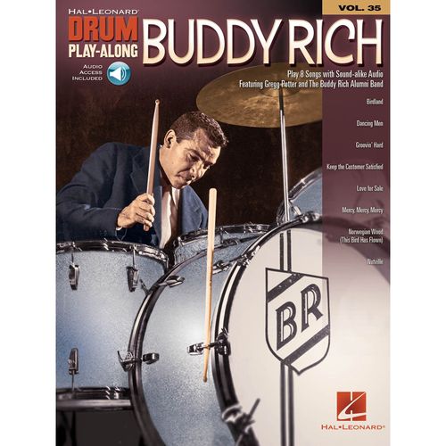 Buddy Rich Drum Play-Along Volume 35 Book/Online Audio