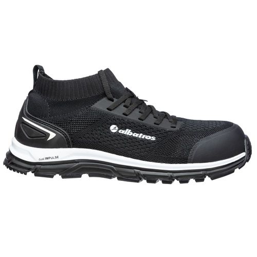 Chaussures De Sécurité Albatros Ultimate Impulse Black Low S1p Esd Hro Sra Noir