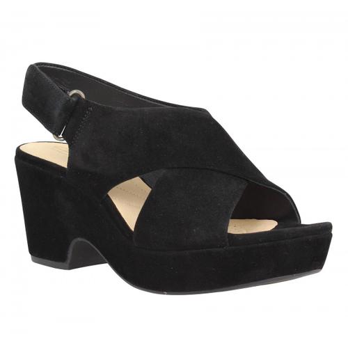 Chaussures Compensées Clarks Maritsa Lara Pour Noir