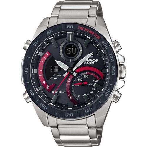 Casio Montre Argent Analogique - Digital Hommes Edifice Ecb-900db-1aer
