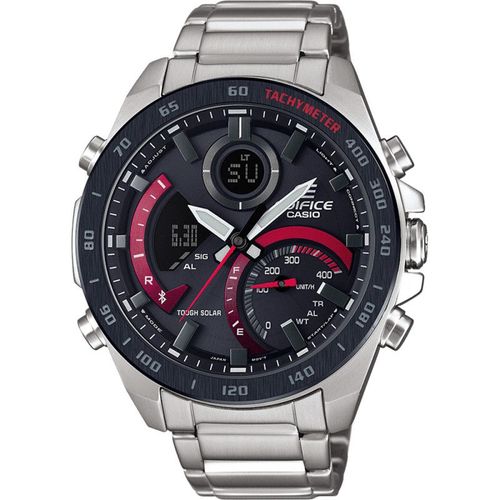 Casio Montre Argent Analogique - Digital Hommes Edifice Ecb-900db-1aer