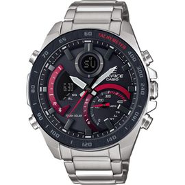 Casio Montre Argent Analogique - Digital Hommes Edifice Ecb-900db-1aer