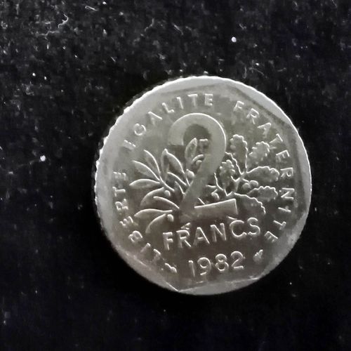 2 Franc 1982 Semeuse Nickel - Monnaie En Franc.