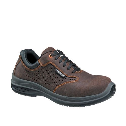 Chaussure De Sécurité Basse Lemaitre Rafale Aéré S1p Src 100% Non Métallique Marron
