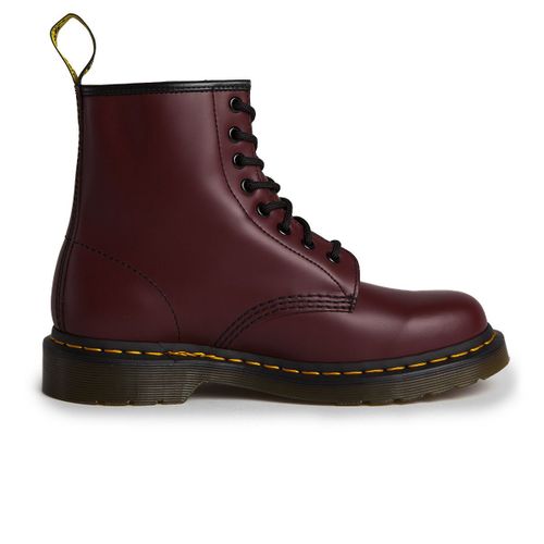 Dr Martens Boots 1460 En Cuir Smooth Cherry Red Smooth