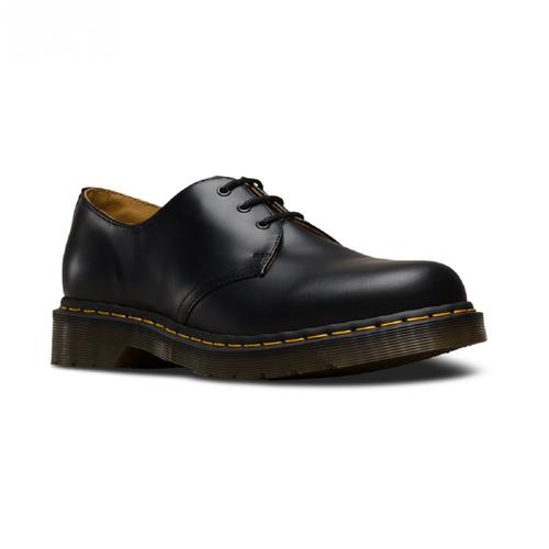 Dr Martens Chaussures 1461 En Cuir Smooth Black Smooth