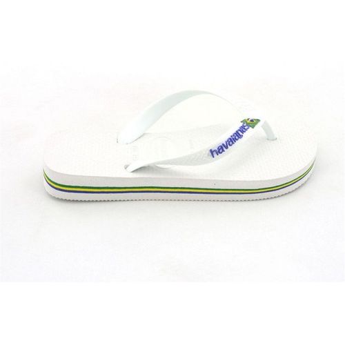 Havaianas Baby Brasil Logo Blanc