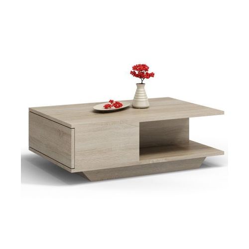 Table Basse Moderne Pour Salon Avec Un Espace De Rangement Denver - Sonoma