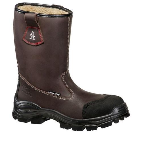 Bottes De Sécurité Fourrées Lemaitre Transalp S3 Marron