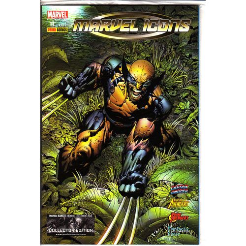 " Évasion (4) " ( New Avengers / Captain America / Fantastic Four / Young Avengers ) : Marvel Icons # 8 ( Décembre 2005 ) ## Collector Edition