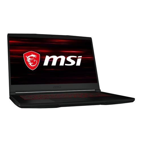 MSI Thin GF63 10SC-406XFR - Core i5 I5-10500H 2.5 GHz 8 Go RAM 512 Go SSD Noir
