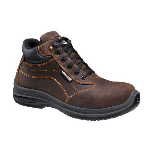 Chaussures De Sécurité Montantes Lemaitre Falcon S3 Ci Src 100% Non Métalliques Marron