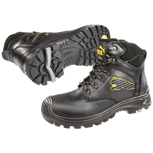 Chaussures De Sécurité Montante Puma Borneo Black Mid S3 Src Noir