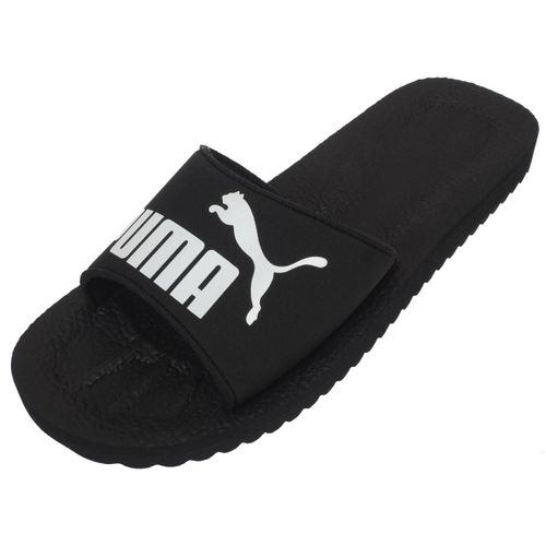 Tongs Claquettes Puma Purecat Blackwhite 55530 Noir