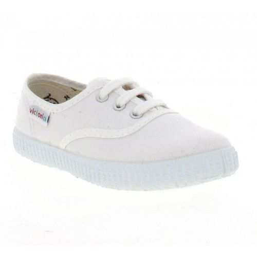 Tennis Victoria 6613 Pour Enfants En Toile. Blanc