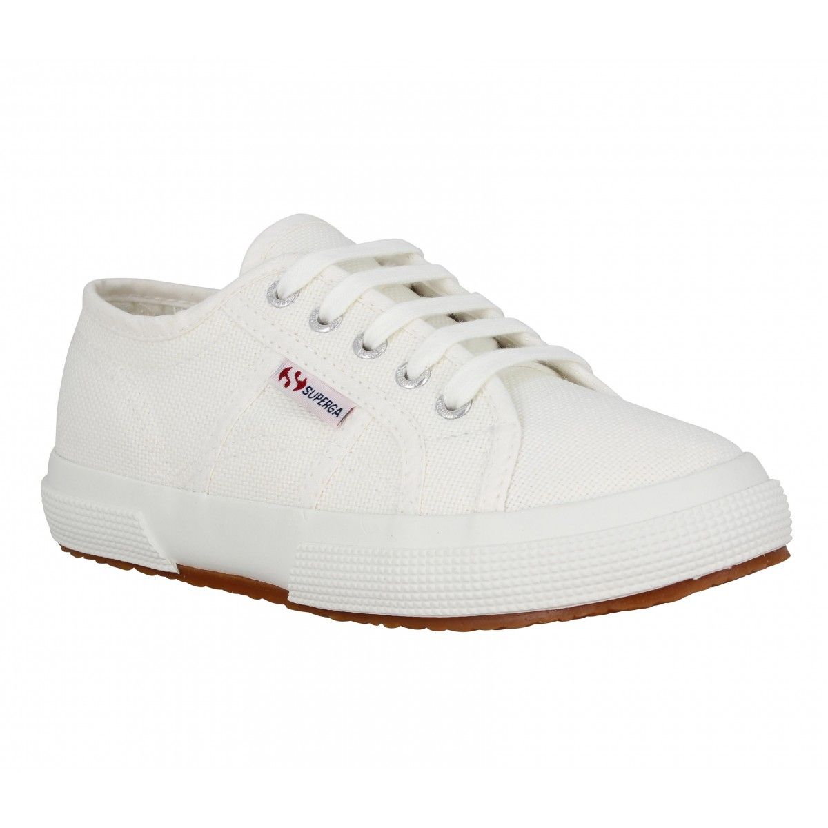 Tennis Superga 2750 Pour Enfant En Toile. Blanc