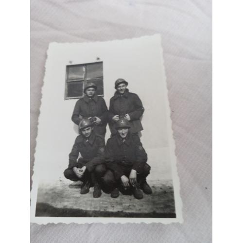 Photo Soldats De La Coloniale 1945 Allemagne