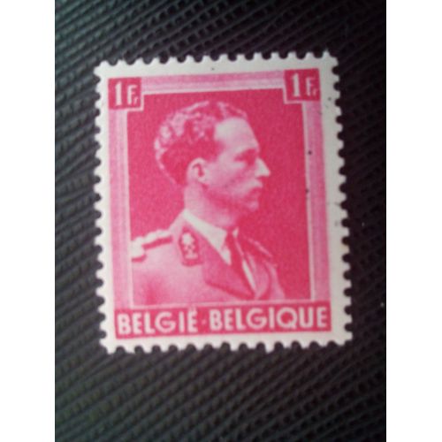 Timbre Belgique Yt 428 Roi Léopold Iii 1936 ( 80505 )