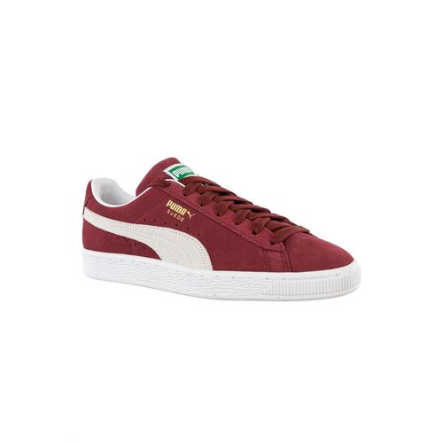 Baskets Puma Suede Classic Xxi 06 Cabernet-white