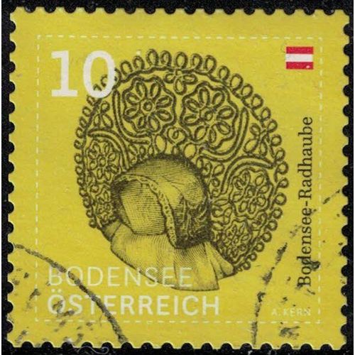 Autriche 2020 Oblitéré Used Chapeau Traditionnel Bodensee Radhaube Su