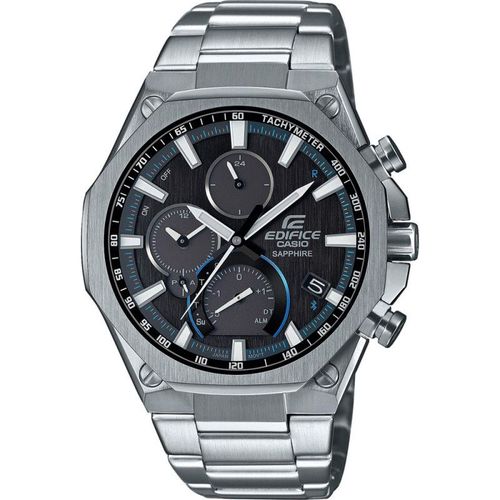 Casio Montre Argent Chronographe Hommes Edifice Eqb-1100d-1aer
