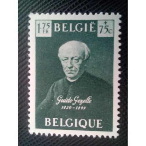 Timbre Belgique Yt 813 Gazelle, Guido 1949 ( 80505 )