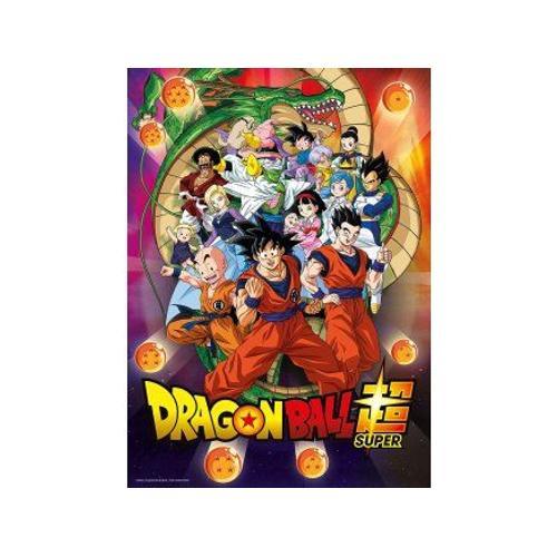 Puzzle Adulte Dragon Ball Z Et Les 7 Boules De Cristal - 1000 Pieces - Collection Manga San Gohan - Piccolo - Krilin - San Goku