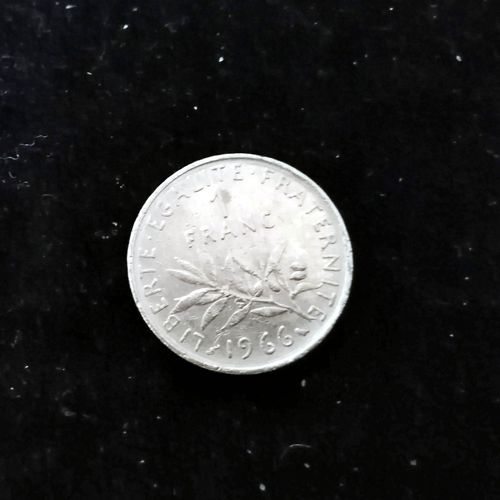 1 Franc 1966 Semeuse Nickel - Monnaie En Franc.