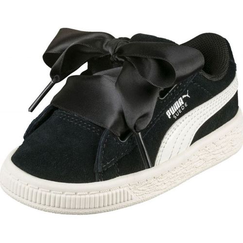Basket Puma Suede Heart Jewel Cadet 365139s03 Noir