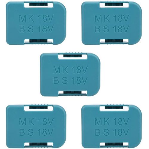 5/10 pièces,support de stockage de batterie,étui de support de batterie et support de station d'accueil pour appareils de fixation Makita Bosch 18V - Type 5pcs blue #B