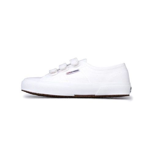 Baskets Superga 2750 Cot 3 Strapu Coton M Blanc - 44