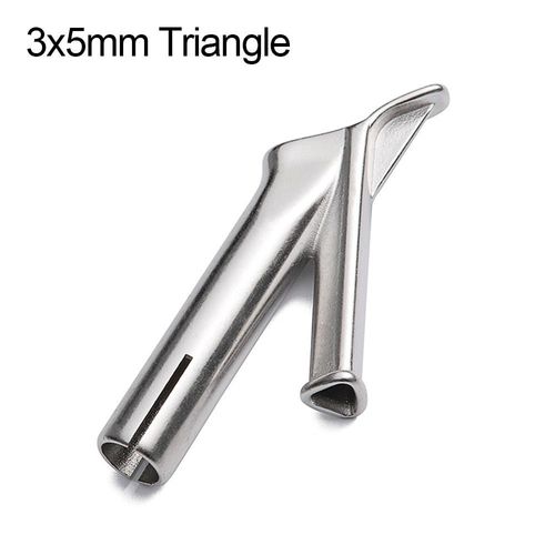 Buses pour Plastique PVC Vinyle Bl240Triangle,Alliage,Degré de Chaleur,Tête de Torche à Air Chaud,Type Y,Station de Soudure de Retouche - Type 3x5mm Triangle