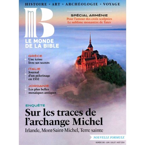 Monde De La Bible - Juin 2024 Nø 249 - Nouvelle Formule