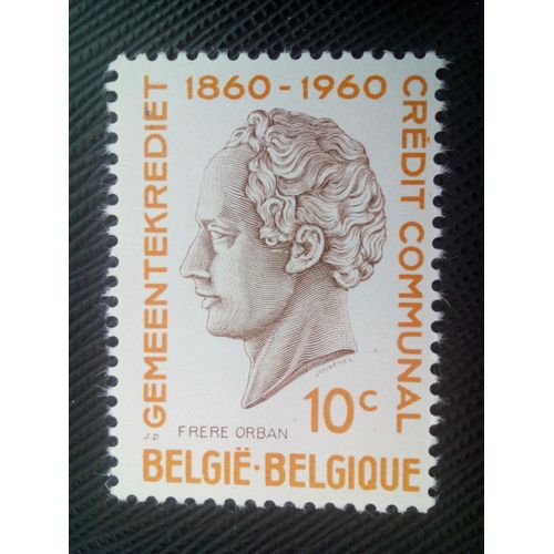 Timbre Belgique Yt 1159 Frere Orban (Fondateur) 1960 ( 80505 )