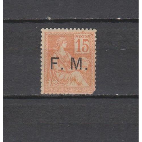 France Fm N° 1 Timbre Neuf** De 1901 Cote : 235 