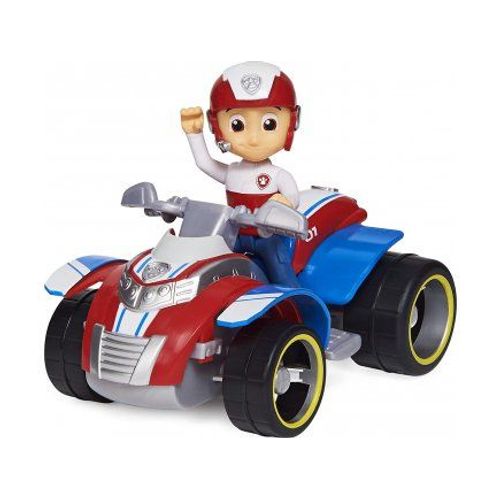 Pat Patrouille : Ryder Avec Son Quad Avec Roue Qui Tourne - Figurine Et Vehicule - Personnage Paw Patrol