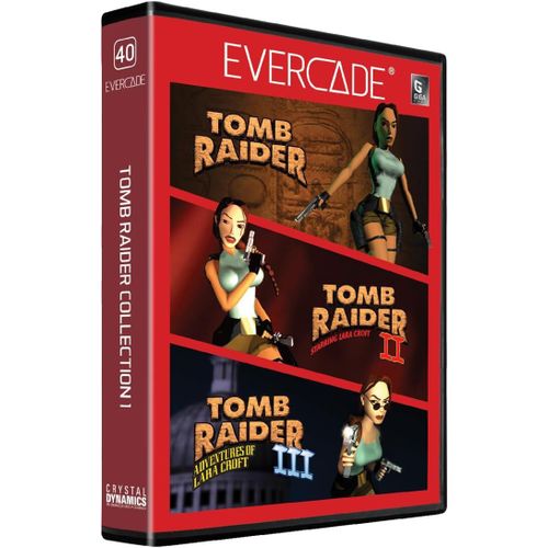 Evercade Tomb Raider Collection 1 - Cart N°40 Console Retro