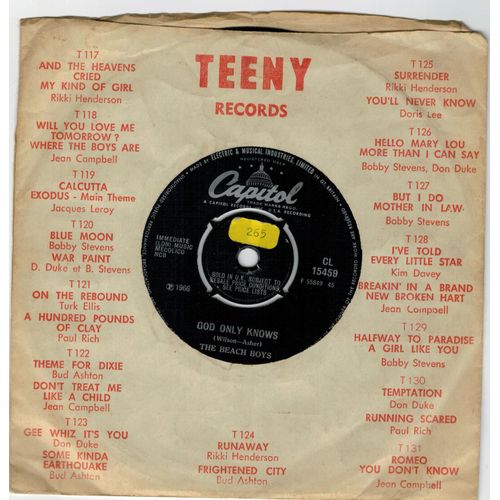 God Only Knows - Wouldn't It Be Nice
