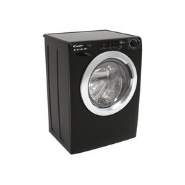 candy 9kg black washing machine