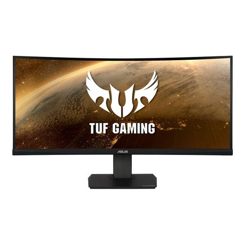 ASUS TUF Gaming VG35VQ - Écran LED - jeux - incurvé - 35" - 3440 x 1440 WQHD @ 100 Hz - VA - 300 cd/m² - 2500:1 - HDR10 - 1 ms - 2xHDMI, DisplayPort