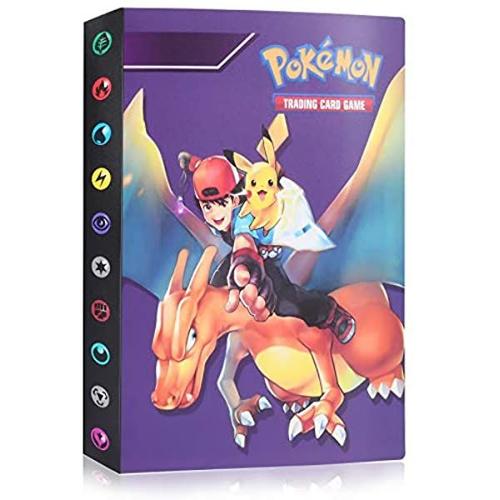 Album Classeur Pokémon 30 Pages Peut accueillir 120 Cartes à Unique ou 240  Cartes à Double