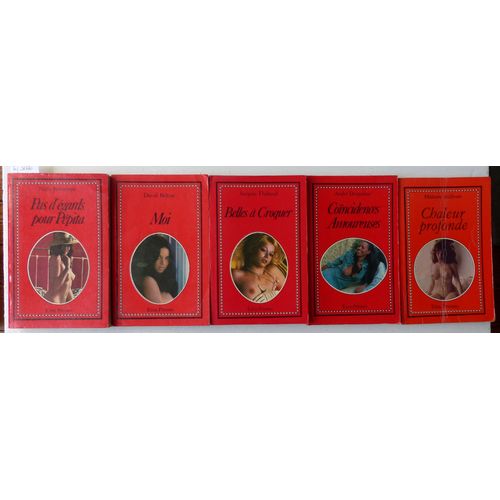 [Lot De 5 Romans De La Collection 'eros-Presses' Des Éditions Beaulieu] (Collection 'eros-Presses')