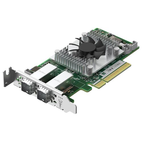 QNAP QXP-820S-B3408 - Contrôleur de stockage - SATA 6Gb/s / SAS 12Gb/s / PCIe 4.0 (NVMe) - profil bas - PCIe 3.0 x8