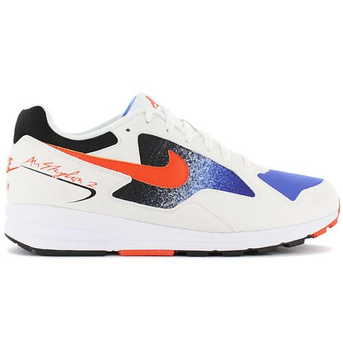 Nike Air Skylon 2 Hommes Retro Baskets Sneakers Chaussures Blanc-Orange Ao1551-108 - 42