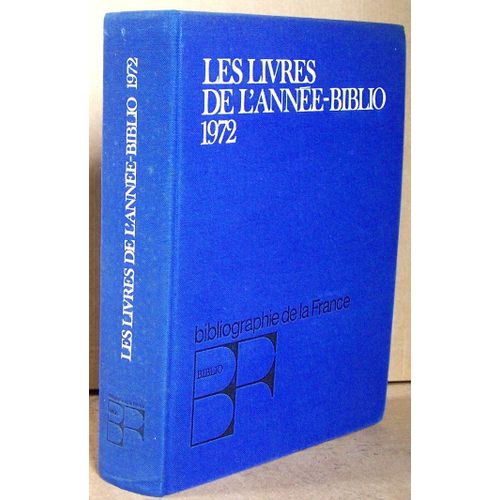 Les Livres De L' Année 1972