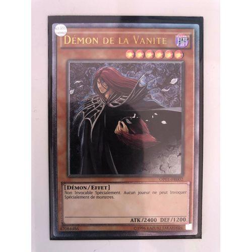 Demon De La Vanité Op01-Fr002 Ultimate Rare