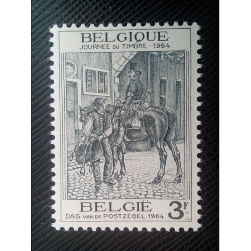 Timbre Belgique Yt 1284 Postillione Des Homologues Liégeois Vers 1830-1840) 1964 ( 80505 )
