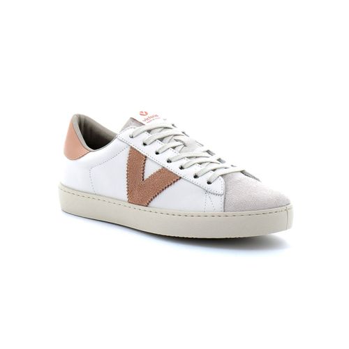 Victoria. - Baskets Basses À Lacets En Cuir Pour Femme 1126142 - Blanc - 41